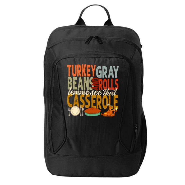 Turkey Gravy Beans And Rolls Let Me See That Casserole Fall City Backpack