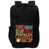 Turkey Gravy Beans And Rolls Let Me See That Casserole Fall Impact Tech Backpack