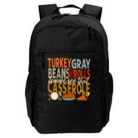 Turkey Gravy Beans And Rolls Let Me See That Casserole Fall Daily Commute Backpack