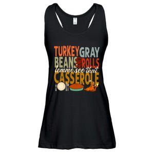 Turkey Gravy Beans And Rolls Let Me See That Casserole Fall Ladies Essential Flowy Tank