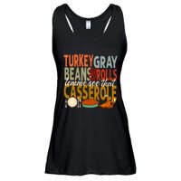 Turkey Gravy Beans And Rolls Let Me See That Casserole Fall Ladies Essential Flowy Tank