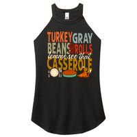 Turkey Gravy Beans And Rolls Let Me See That Casserole Fall Women's Perfect Tri Rocker Tank