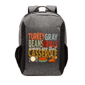 Turkey Gravy Beans And Rolls Let Me See That Casserole Fall Vector Backpack