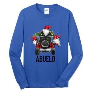 Thankful Grateful Blessed Abuelo Grandpa Gift Tall Long Sleeve T-Shirt