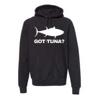 Tuna Giant Bluefin Fish Fishing Fisherman Gift Premium Hoodie