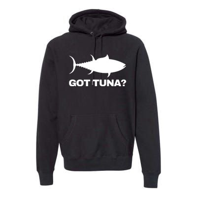 Tuna Giant Bluefin Fish Fishing Fisherman Gift Premium Hoodie