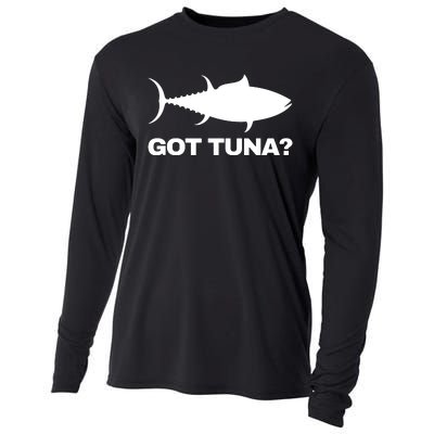 Tuna Giant Bluefin Fish Fishing Fisherman Gift Cooling Performance Long Sleeve Crew