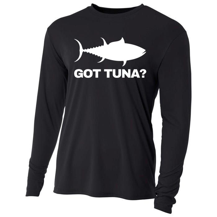 Tuna Giant Bluefin Fish Fishing Fisherman Gift Cooling Performance Long Sleeve Crew