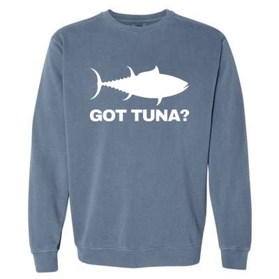 Tuna Giant Bluefin Fish Fishing Fisherman Gift Garment-Dyed Sweatshirt