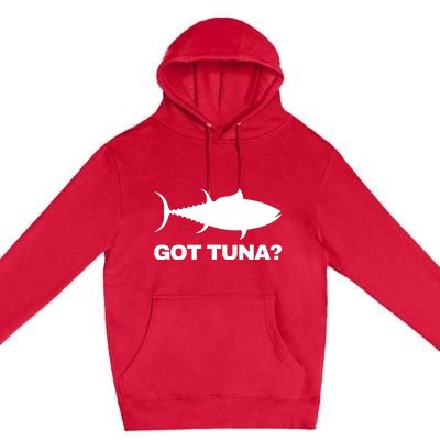 Tuna Giant Bluefin Fish Fishing Fisherman Gift Premium Pullover Hoodie