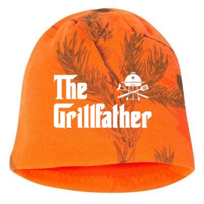 The Grillfather Bbq Funny Barbecue Grill Gift Kati - Camo Knit Beanie