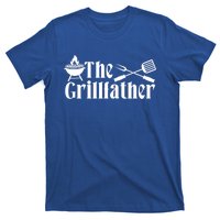 The Grillfather Bbq Fathers Day Present Funny Dad Bbq Gift T-Shirt