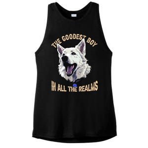 The Goodest Boy In All Realms Baldurs Gate 3 Dog Ladies PosiCharge Tri-Blend Wicking Tank