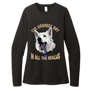 The Goodest Boy In All Realms Baldurs Gate 3 Dog Womens CVC Long Sleeve Shirt