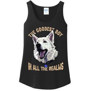 The Goodest Boy In All Realms Baldurs Gate 3 Dog Ladies Essential Tank