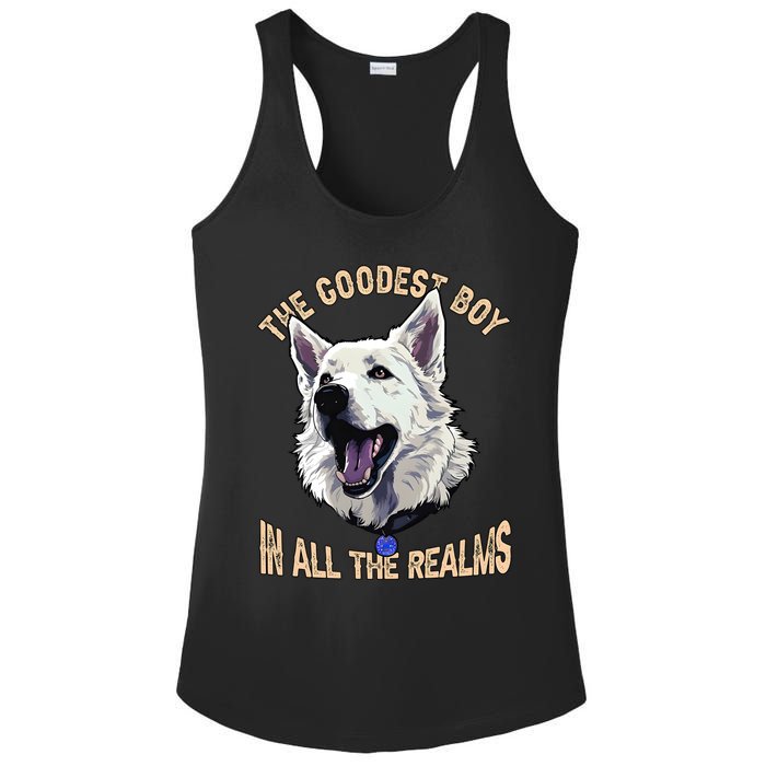 The Goodest Boy In All Realms Baldurs Gate 3 Dog Ladies PosiCharge Competitor Racerback Tank