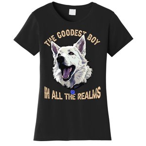 The Goodest Boy In All Realms Baldurs Gate 3 Dog Women's T-Shirt