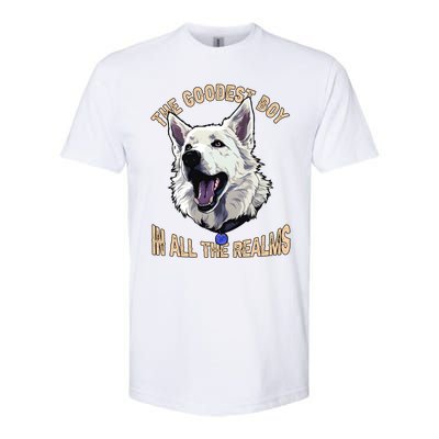 The Goodest Boy In All Realms Baldurs Gate 3 Dog Softstyle® CVC T-Shirt