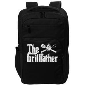 The Grillfather Bbq Grill Smoker Barbecue Chef Grill Master Cute Gift Impact Tech Backpack