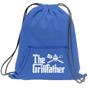 The Grillfather Bbq Grill Smoker Barbecue Chef Grill Master Cute Gift Sweatshirt Cinch Pack Bag