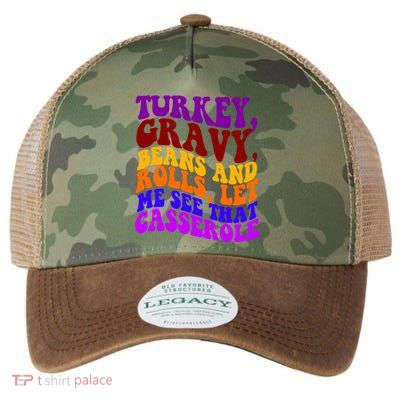 Turkey Gravy Beans And Rolls Let Me See That Casserole Legacy Tie Dye Trucker Hat