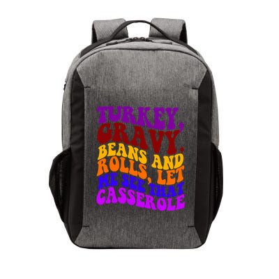 Turkey Gravy Beans And Rolls Let Me See That Casserole Vector Backpack