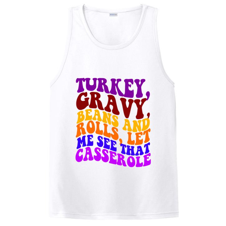 Turkey Gravy Beans And Rolls Let Me See That Casserole PosiCharge Competitor Tank