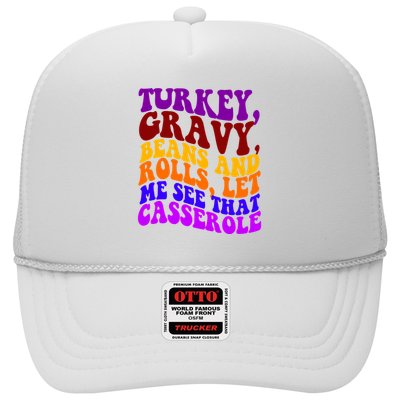 Turkey Gravy Beans And Rolls Let Me See That Casserole Trucker Hat