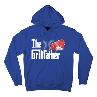 The Grillfather Bbq Grill Smoker Barbecue Grilling Gift Meaningful Gift Hoodie