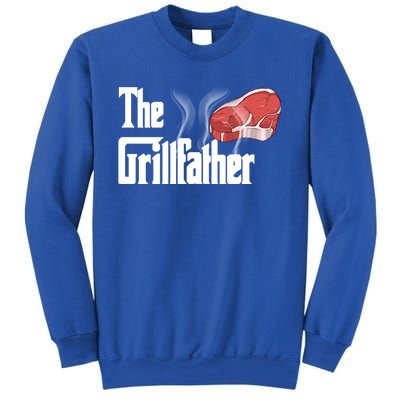 The Grillfather Bbq Grill Smoker Barbecue Grilling Gift Meaningful Gift Sweatshirt