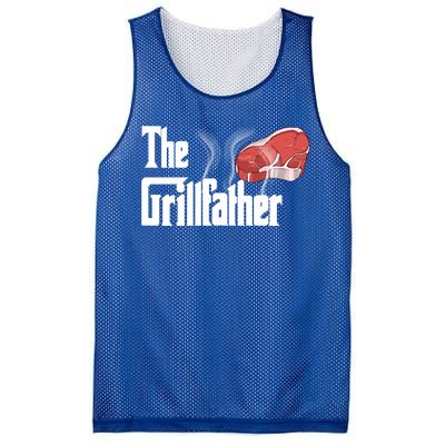 The Grillfather Bbq Grill Smoker Barbecue Grilling Gift Meaningful Gift Mesh Reversible Basketball Jersey Tank