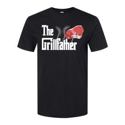 The Grillfather Bbq Grill Smoker Barbecue Grilling Gift Meaningful Gift Softstyle CVC T-Shirt