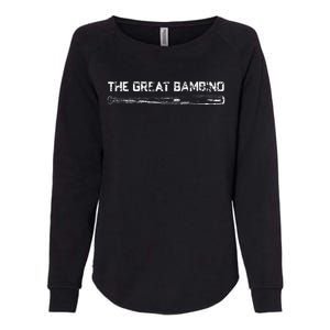 The Great Bambino Baseball Legend Sports Gift Light Womens California Wash Sweatshirt