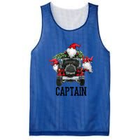 Thankful Grateful Blessed Captain Grandpa Gift Meaningful Gift Mesh Reversible Basketball Jersey Tank