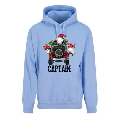 Thankful Grateful Blessed Captain Grandpa Gift Meaningful Gift Unisex Surf Hoodie