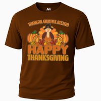 Thankful Grateful Blessed Happy Thanksgiving Turkey Performance Shirt