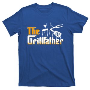 The Grillfather Bbq Grill And Smoker Barbecue Chef Gift T-Shirt