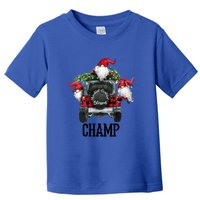 Thankful Grateful Blessed Champ Grandpa Gift Toddler T-Shirt