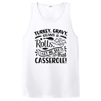 Turkey Gravy Beans & Rolls For Thanksgiving PosiCharge Competitor Tank