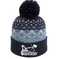 The Guardfather Color Guard Color The Baniff Cuffed Pom Beanie