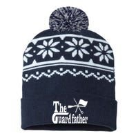 The Guardfather Color Guard Color USA-Made Snowflake Beanie