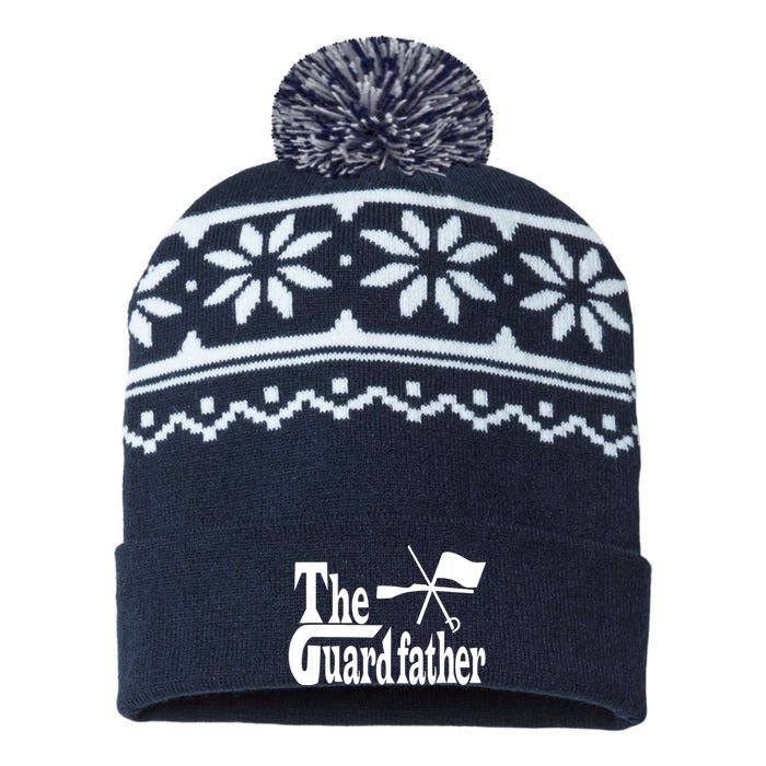 The Guardfather Color Guard Color USA-Made Snowflake Beanie