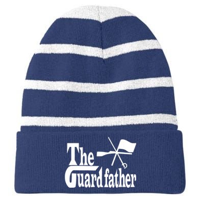 The Guardfather Color Guard Color Striped Beanie with Solid Band