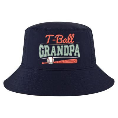 T-Ball Grandpa Cute Tee-Ball Grandchild Tball Game Day Match Cool Comfort Performance Bucket Hat