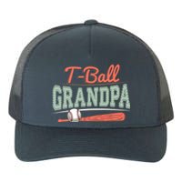 T-Ball Grandpa Cute Tee-Ball Grandchild Tball Game Day Match Yupoong Adult 5-Panel Trucker Hat