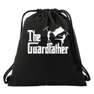 The Guardfather Color Guard Dad Drawstring Bag