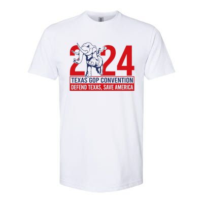 Texas Gop Convention Defend Texas Save America Softstyle® CVC T-Shirt