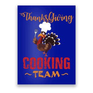 Thanksgiving Gift Cooking Team Tees Mom Grandma Gift Poster