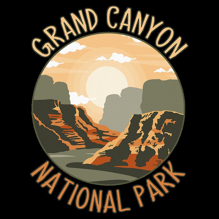 The Grand Canyon National Park Design Cooling Performance Crew T-Shirt