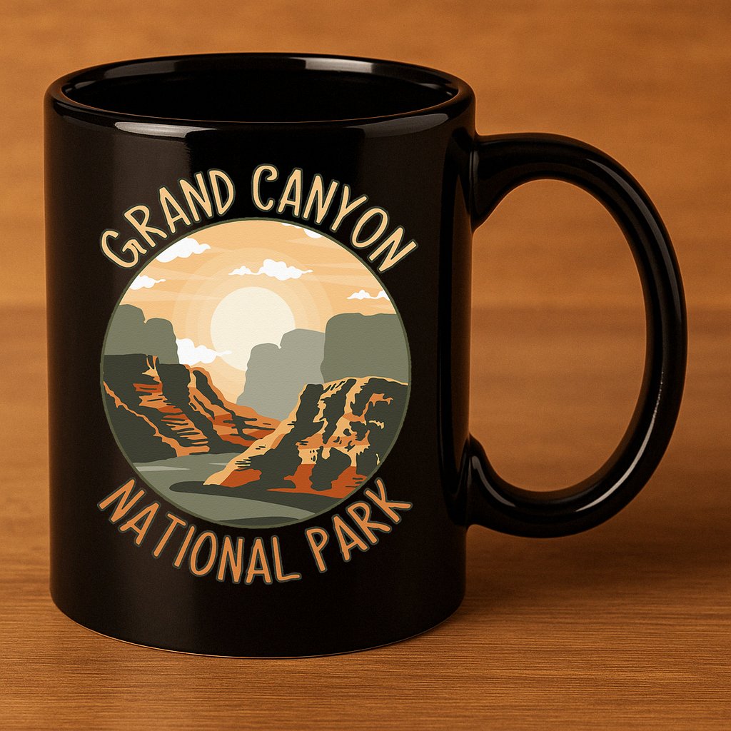 The Grand Canyon National Park Design 11oz C Handle Ceramic Mug